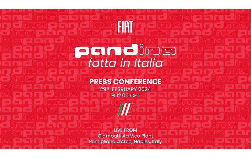 Fiat Pandina, fatta in Italia – Presse Konferenz